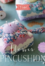 Tilda Fabrics - Flower Pincushion - free