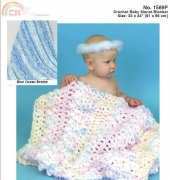 Mary Maxim - 1589P Baby Monet Blanket Pattern