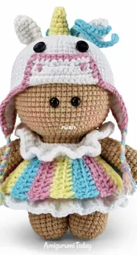 Free Nancy Doll crochet pattern - Amigurumi Today