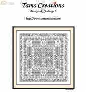 Tams Creations- Blackwork Challenge 2-Free Pattern
