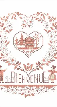 Chaleureuse bienvenue ("Montagne au fil des saisons page 71 " by Véronique Enginger) PAT