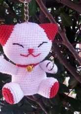 keychains lucky cat