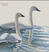 Dimensions 3879 Graceful Swans XSD