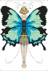 Nora Corbett NC241 - Butterfly MIsses - Miss Goss Swallowtail XSD