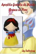 As Feltreiras - Branca de Neve / Snow White Felt Pattern - Portuguese - Free
