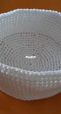 Crochet basket