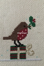 Christmas Stitch Cards Started