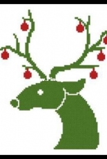 Artecy Cross Stitch - Little Christmas Reindeer