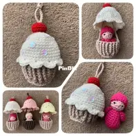 Laura Loves Crochet - Laura Sutcliffe - Cupcake Pocket Pal
