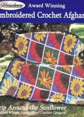 2004-Herrschners- Award Winning Enbroidered Crochet Afghans