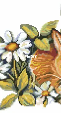 Rabbit and Daisies from Sandra magazine 2012.05 XSD