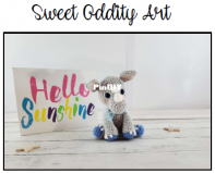 Sweet Oddity Art - Carolyne Brodie - Mini Rhino
