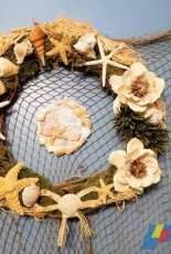 Sea Shell Wreath