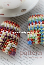 Zoom Yummy - Happy Colorful Crochet Heart