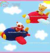 Handmade Kitty - Jenny Lloyd - Kitty and Doggy Aerobatic Flying Team