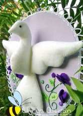Chrys Altran-Felting Dove-Free Pattern/Portugese