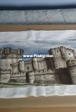 Castillo de la Mota , hecho hace varios años y sin enmarcar lo tengo