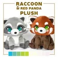 Sew Desu Ne? - Choly Knight - Racoon and Red Panda Plush - Free