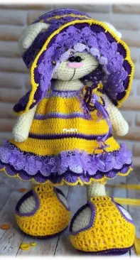 Crochet Bunny Art - Irina Tarasova - Nyuta Costume Outfit Set - English