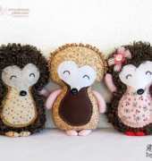 Dolls And Daydreams - Hedgehog Sewing Pattern