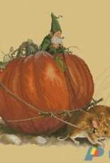 Lena Lawson Needlearts Pumpkin Harvest by by Monge Jean-Baptiste
