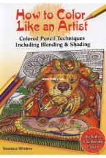 Dover Publications Inc.-Veronica Winters - How to Color Like an Artist-2017