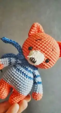 Crochet Pattern - Cute Littel Fox-Amigurumi