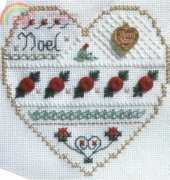 The Victoria Sampler Learning Collection Level 3 Whipped Spider Web Rose BCS 3-1 - Noel