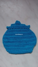 Crocheted coasters