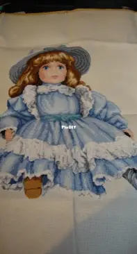 blue doll vervaco