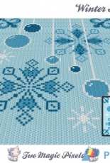 Two Magic Pixels - Winter Scene