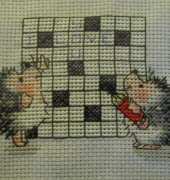 Margaret Sherry - Cross Word Hedgehogs