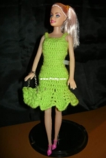 Maguinda Bolsón - Eliana dress and bag set for dolls