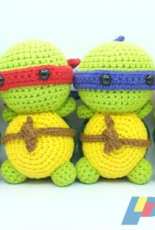 CalyCaly - Ninja Turtle TMNT Amigurumi Crochet