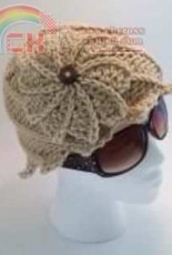 Braided Twirlagig Hat - The Hook Hound - Carlinda Lewis