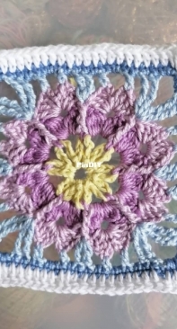Crochet Square Coaster