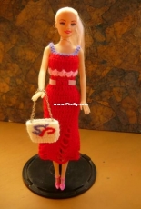 Maguinda Bolsón - Sofia dress and bag set for dolls