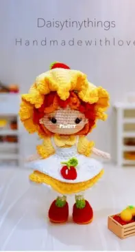 Daisy Tiny Things - Daisy - Hạnh Mèo - Apple Dumpling Chibi Doll
