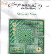 Laura J.Perin Designs Impressionist Collection  IC021 Malachite Maze