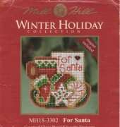 Mill Hill - MH18-3302 - Winter holiday collection - For Santa