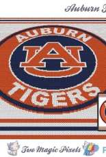 Auburn Tigers- Two Magic Pixels