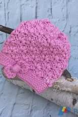Accessorize This Designs - Sara Blake  - Apple Blossom Slouch Hat