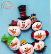 Happy Heart Patterns-HHF 151-Snowball Wreath