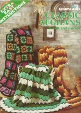 Leisure Arts-Leaflet 44- Classic Afghans to Knit and Crochet