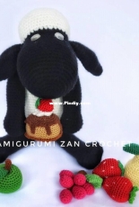 zan crochet - Zan Merry - Shaun The sheep - free