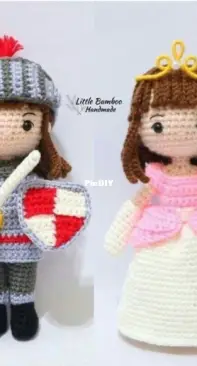 Little Bamboo Handmade - TS Min - Princess and Knight