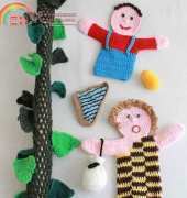 Maggies Crochet - Maggie Weldon - Story Book Puppets - Jack and The Beanstalk
