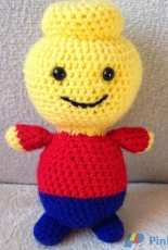 The Perfect Hiding Place - Crochet Amigurumi Lego Man - Free
