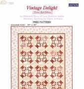Late Bloomer Quilts-Vintage Delight Quilt-Free Pattern