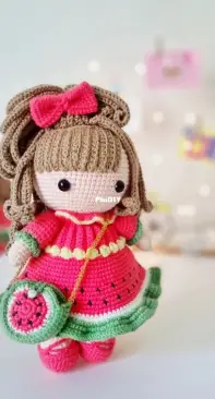 Crochet Princess dress for dolls (portuguese/spanish) 